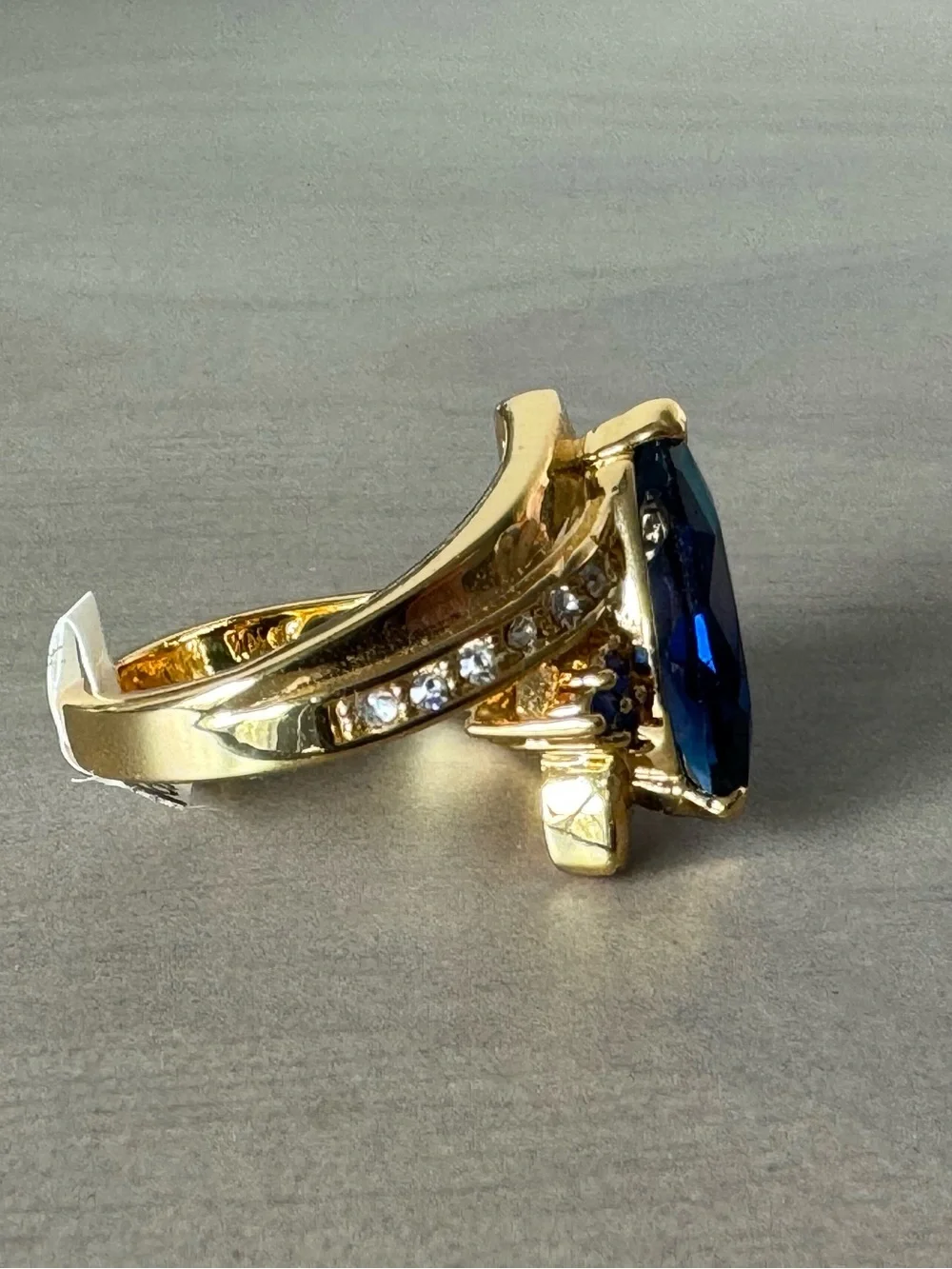 Blue Sapphire Cocktail Ring